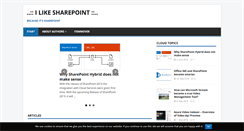 Desktop Screenshot of ilikesharepoint.de