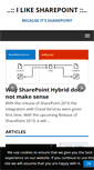 Mobile Screenshot of ilikesharepoint.de